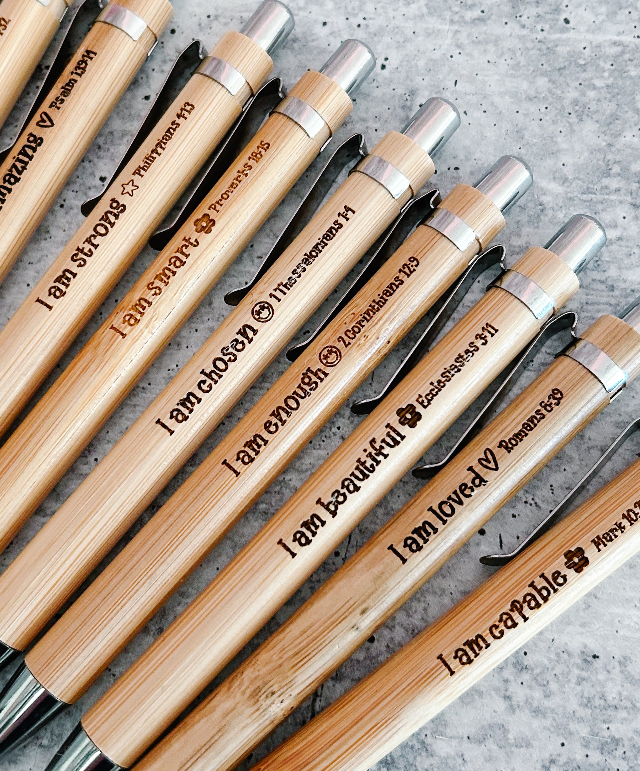 Positive Affirmation Bible Verse Pens