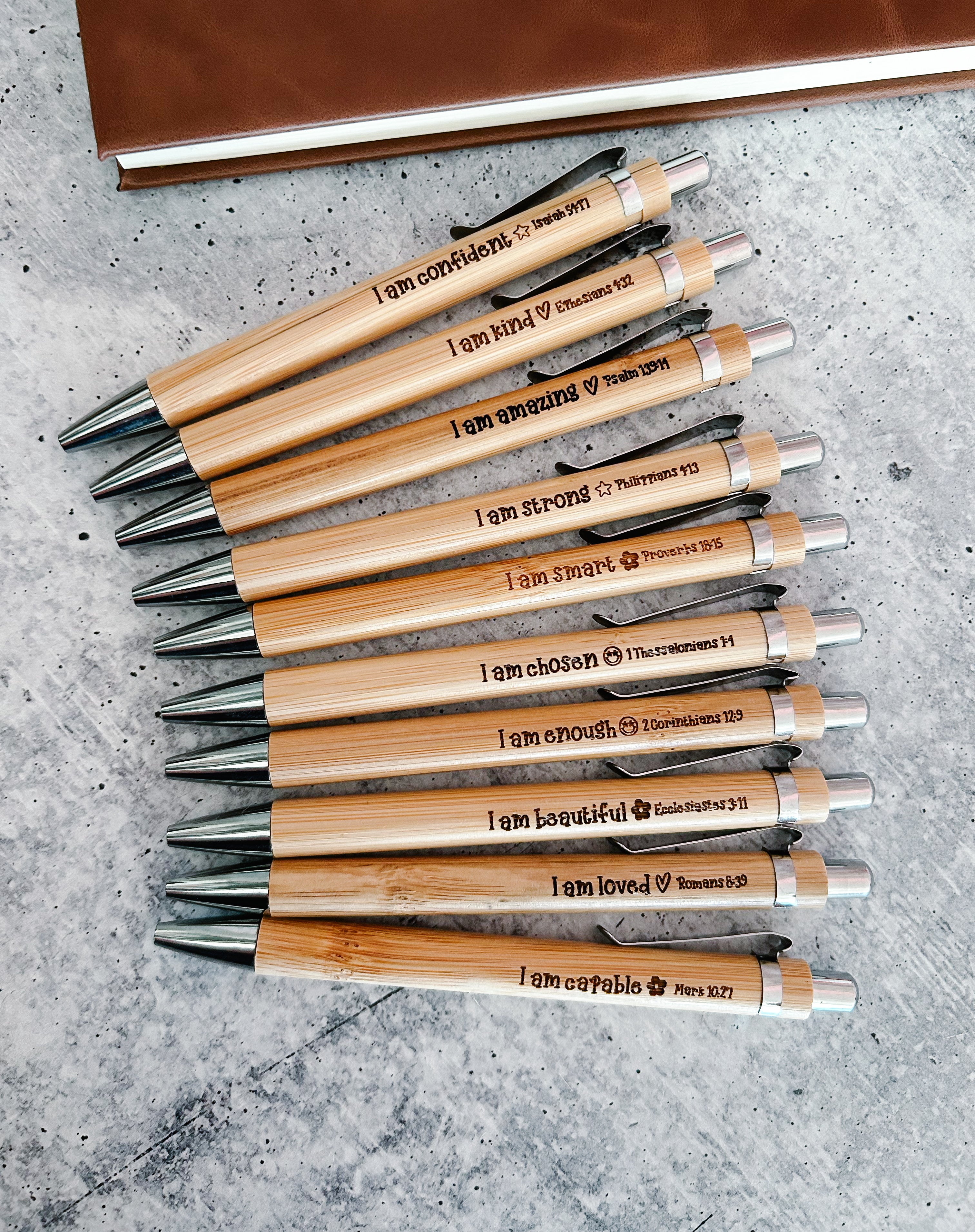 Positive Affirmation Bible Verse Pens