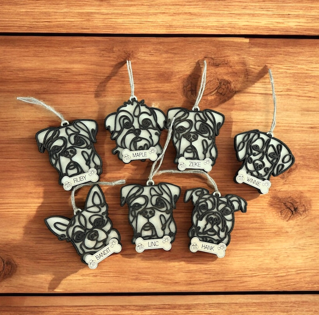 Dog Breed Ornaments